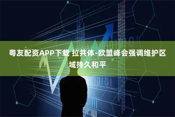 粤友配资APP下载 拉共体-欧盟峰会强调维护区域持久和平